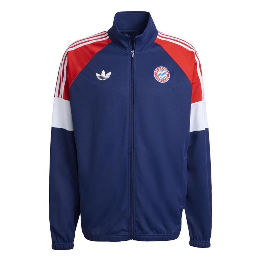 Adidas Mens FC Bayern Munich Pique Track Top / Blue